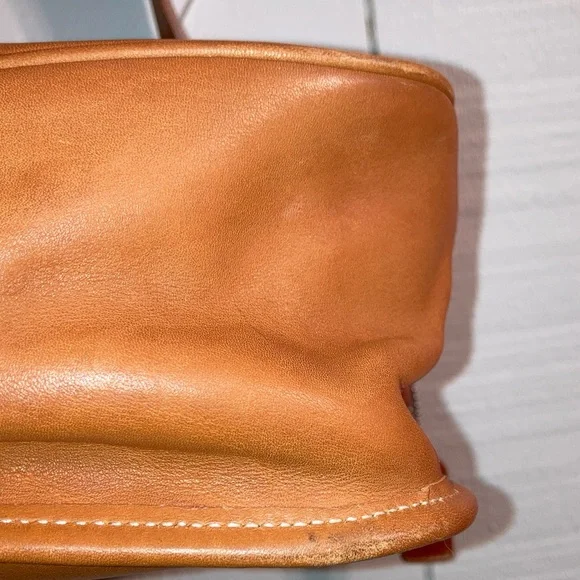 VINTAGE Coach Hampton Tan crossbody medium messenger K1S-7750 - Picture 13 of 14